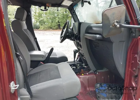 2009 Jeep Wrangler Unlimited X из США, поврежденный, VIN 1J4GA39169L759217